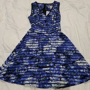 Banana Republic Blue Floral Dress
